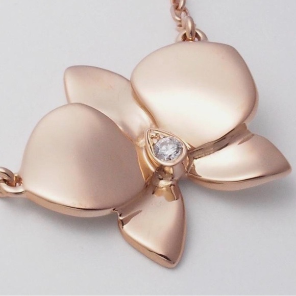 Cartier Caress d'Orchidépal Necklace Rose Gold K18 - Picture 3 of 6